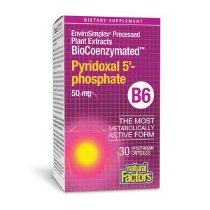 BioCoenzymated Pyridoxal 5'-phosphate 50mg - 30 vcaps фото1
