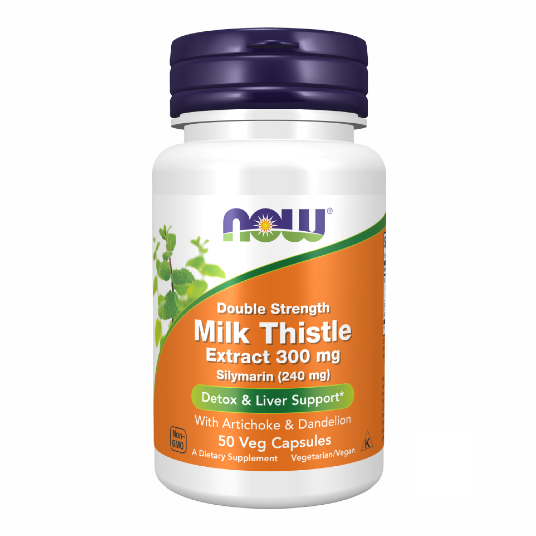 Silymarin Milk Thistle Extract 300 mg - 50 veg caps фото1