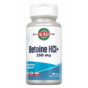 Betaine HCl Plus 250mg - 100 tabs фото1