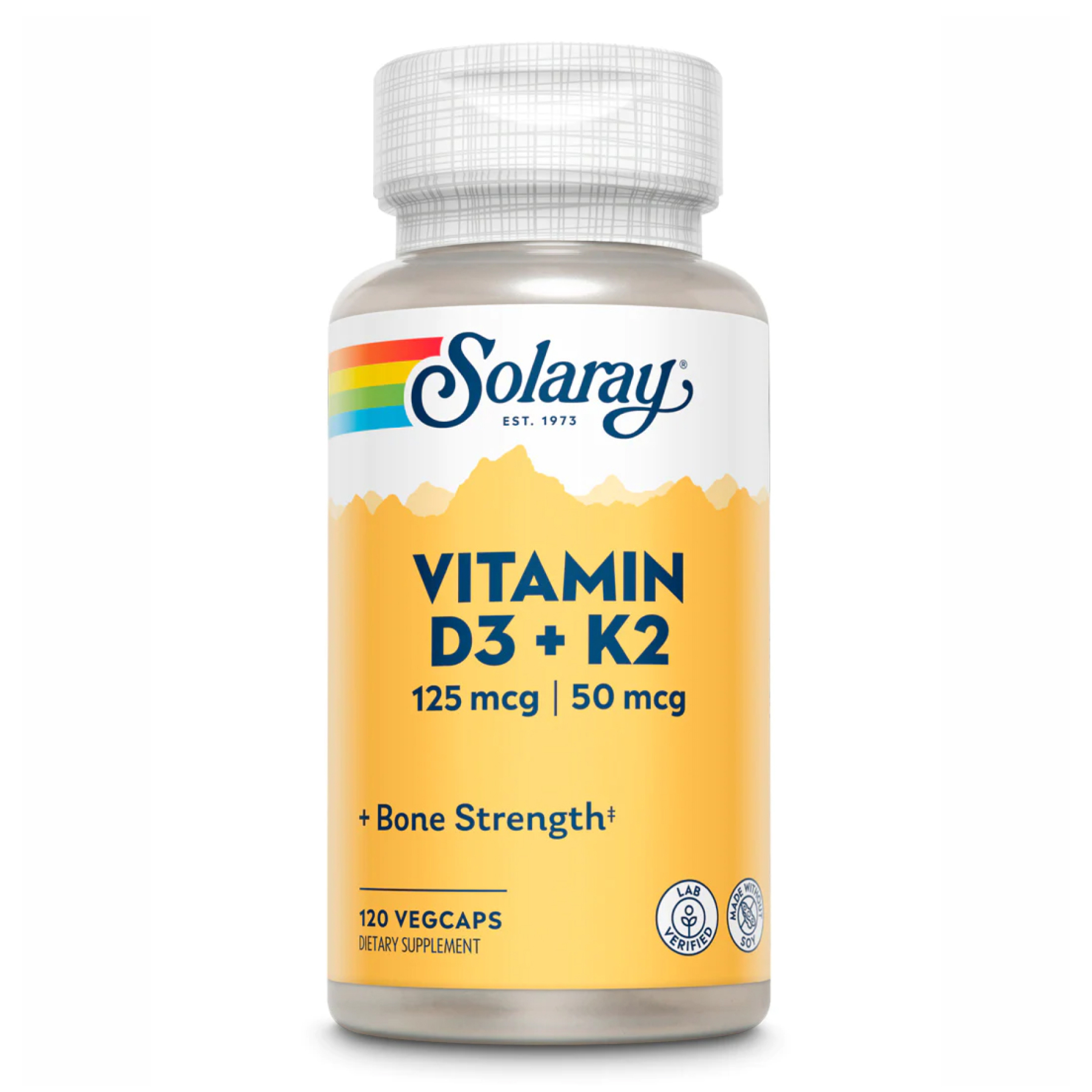 Vitamin D-3 & K-2 - 120 vcaps фото1
