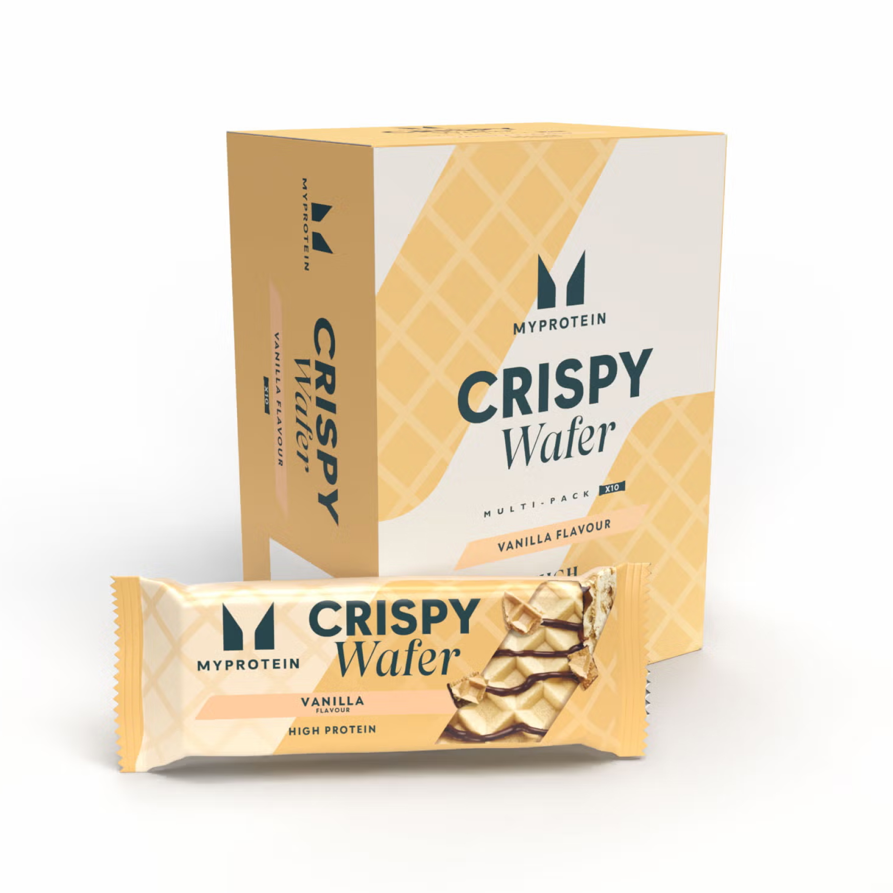 Crispy Wafers - 10x40g Vanilla фото1