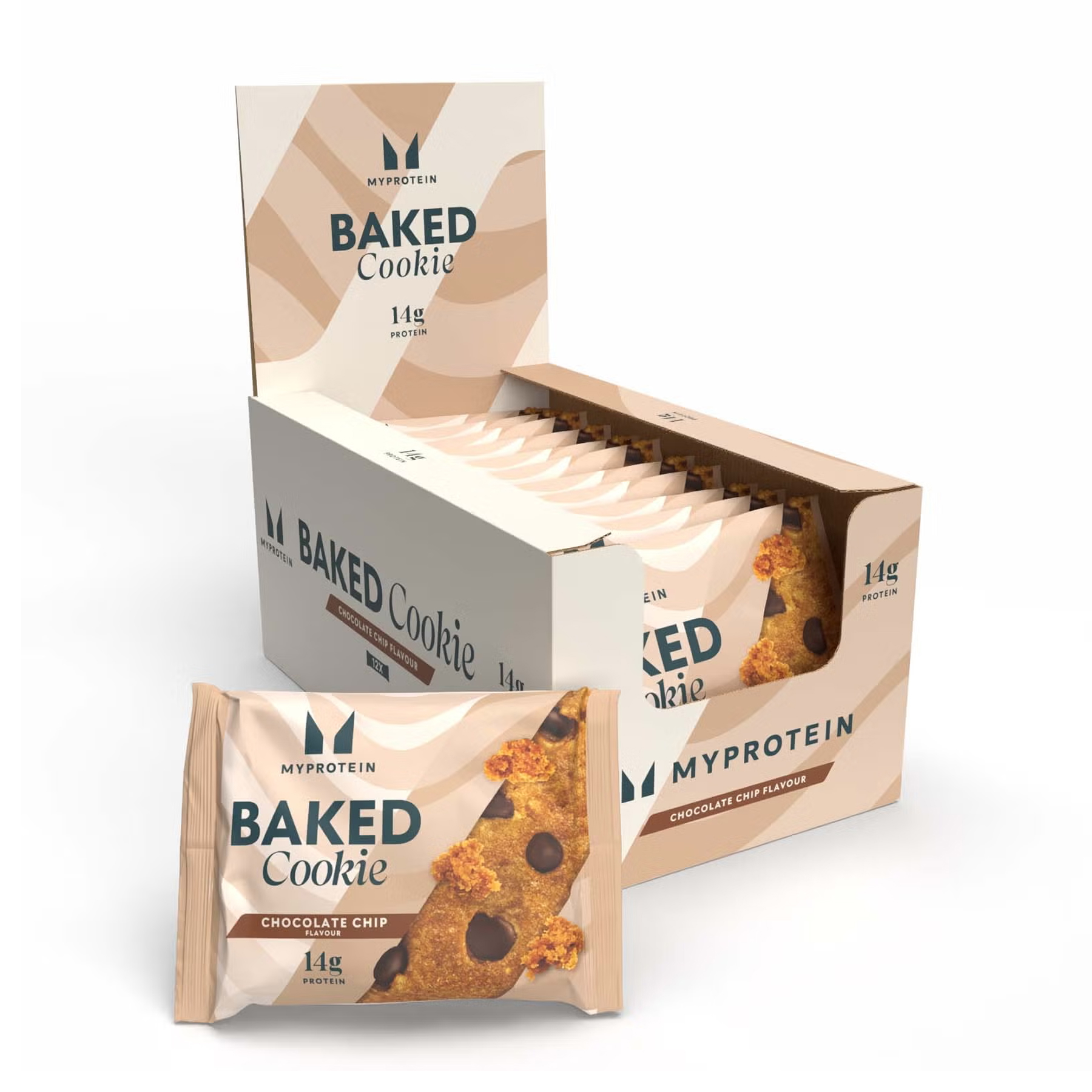 Baked Cookie - 12x75g Chocolate Chip фото1