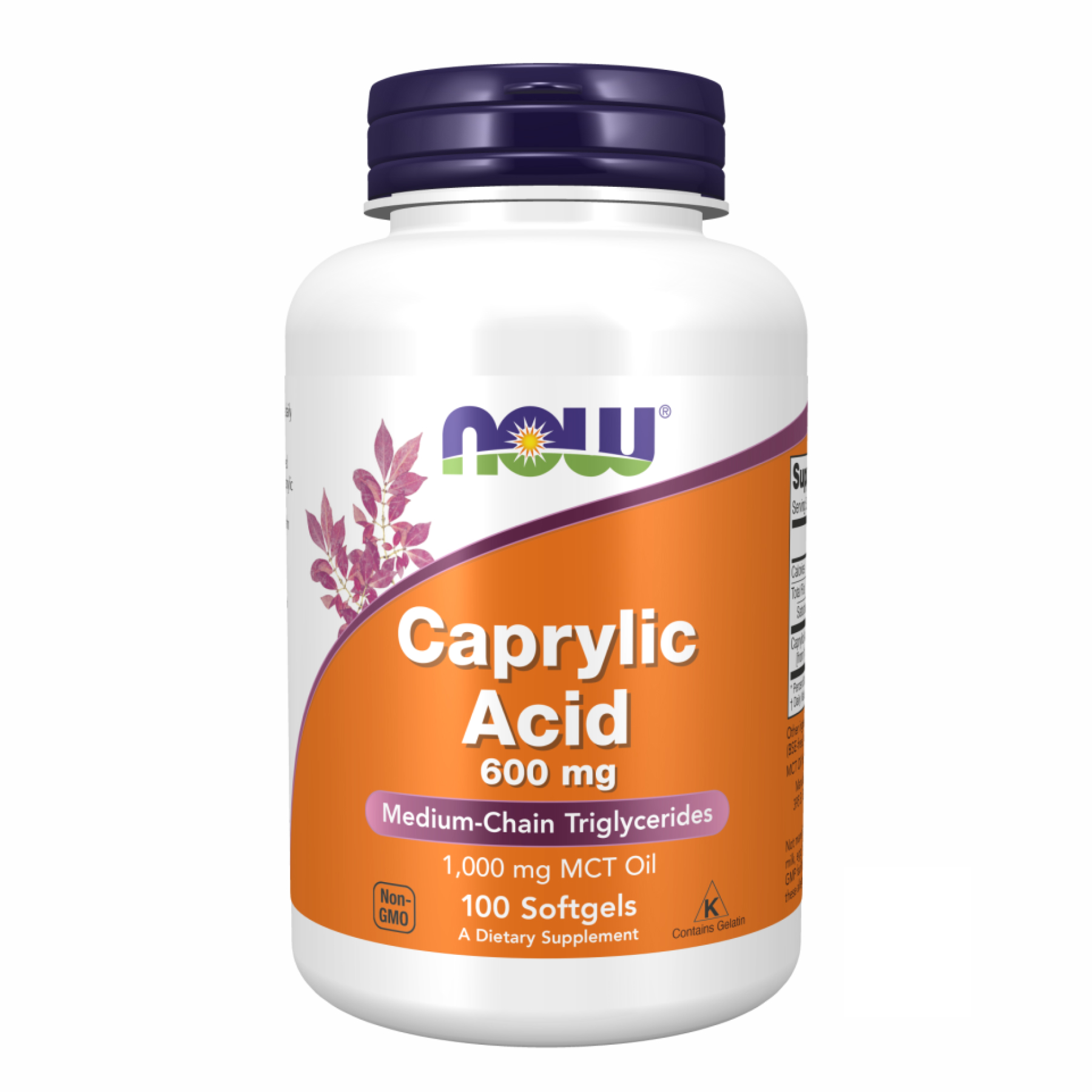 Caprylic Acid 600mg - 100 sgels фото1
