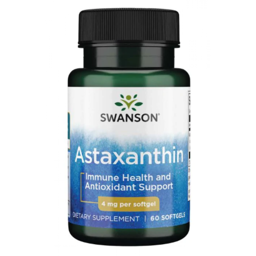 Astaxanthin 4mg - 60caps фото1