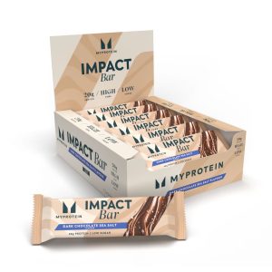 Impact Protein Bar - 12x64g Dark Chocolate Sea Salt фото1