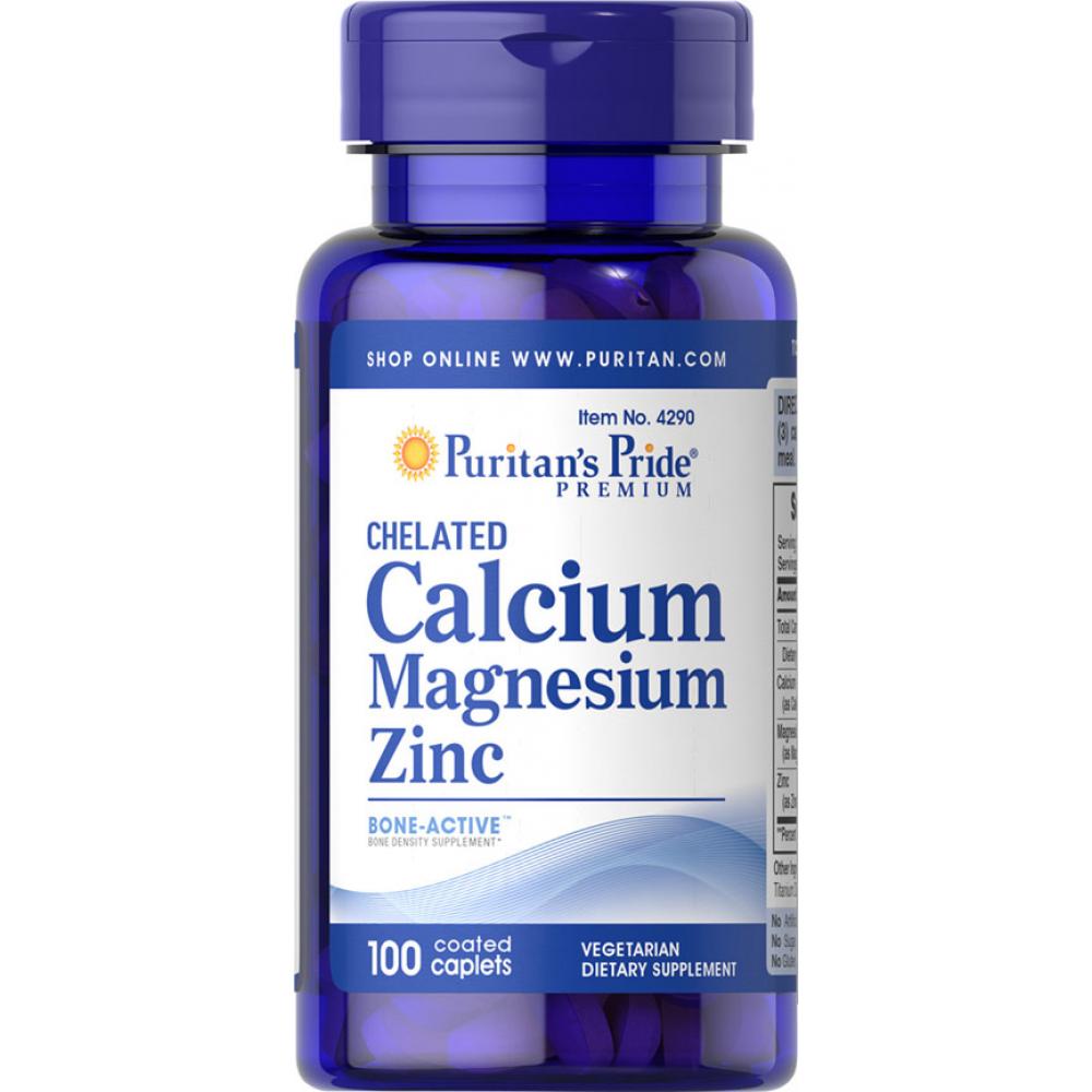 Calcium Magnesium Zinc - 100caps фото1