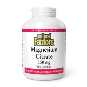 Magnesium Citrate 150mg - 180 caps фото1