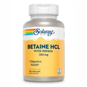 Betaine HCl 250mg - 180 vcaps фото1