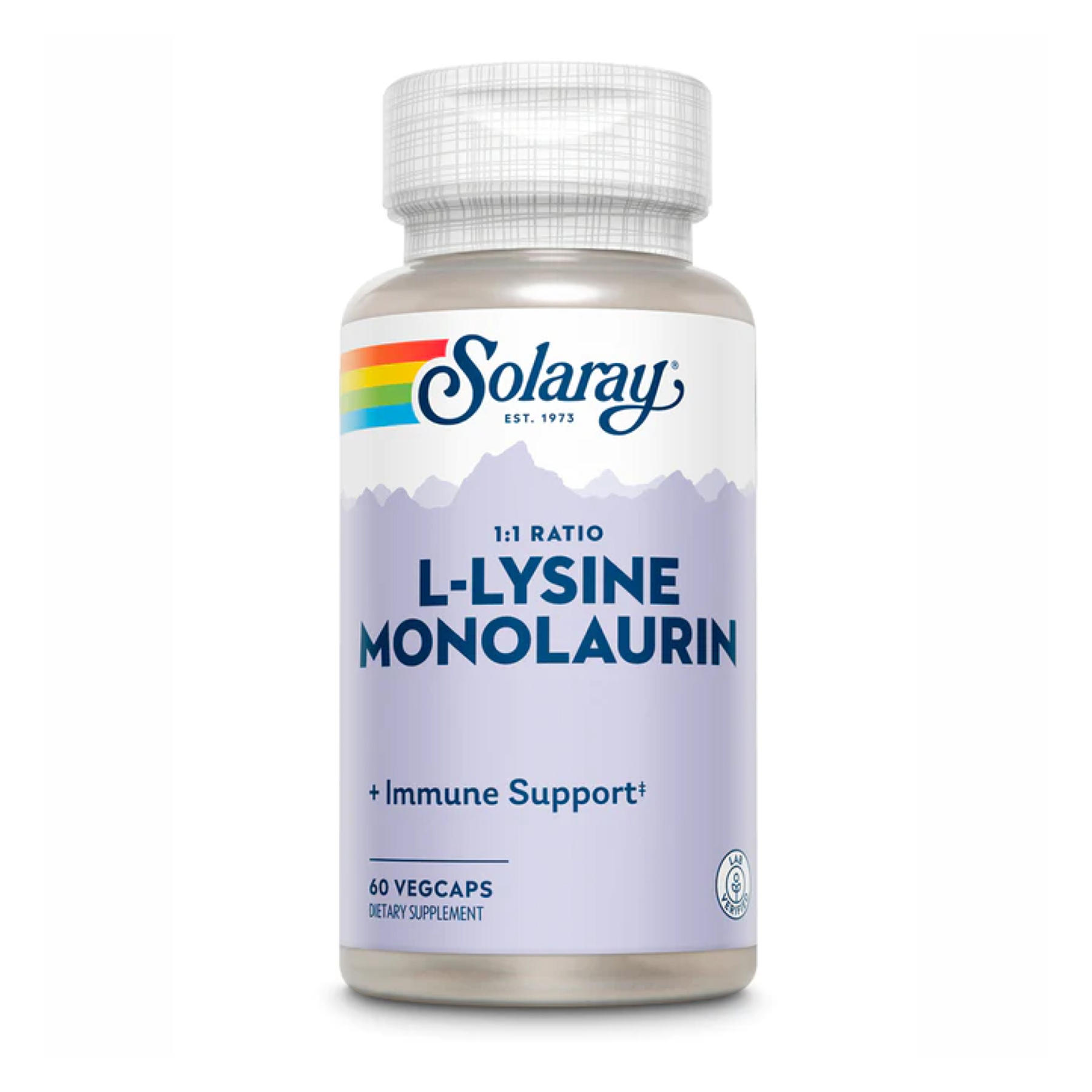 L-Lysine Monolaurin 1:1 - 60 vcaps фото1