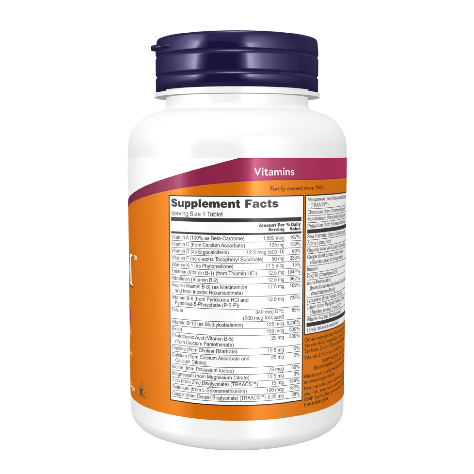 ADAM™ Men's Multiple Vitamin - 120 tabs фото2