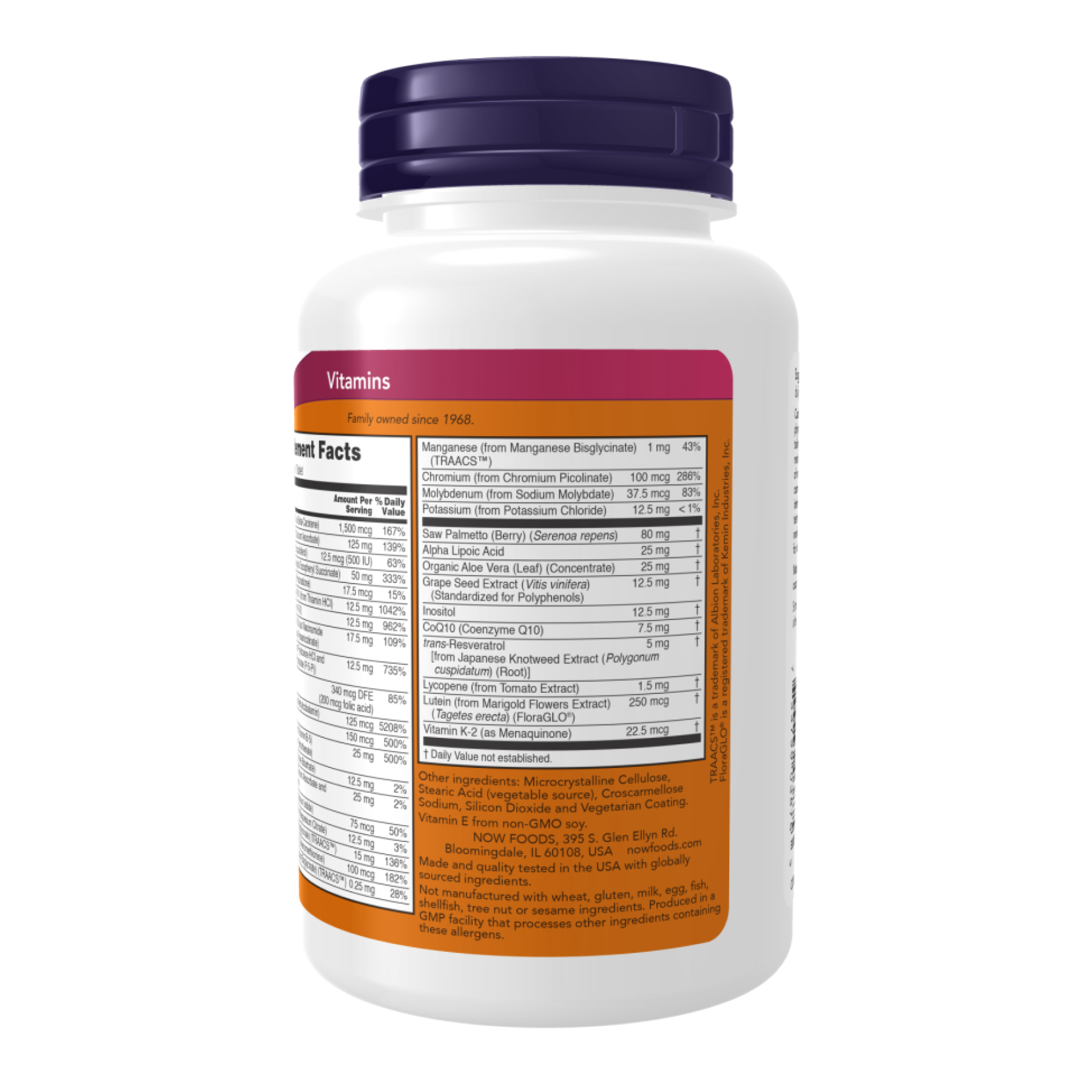 ADAM™ Men's Multiple Vitamin - 120 tabs фото3