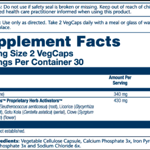 Adrenal 170mg - 60 vcaps фото2