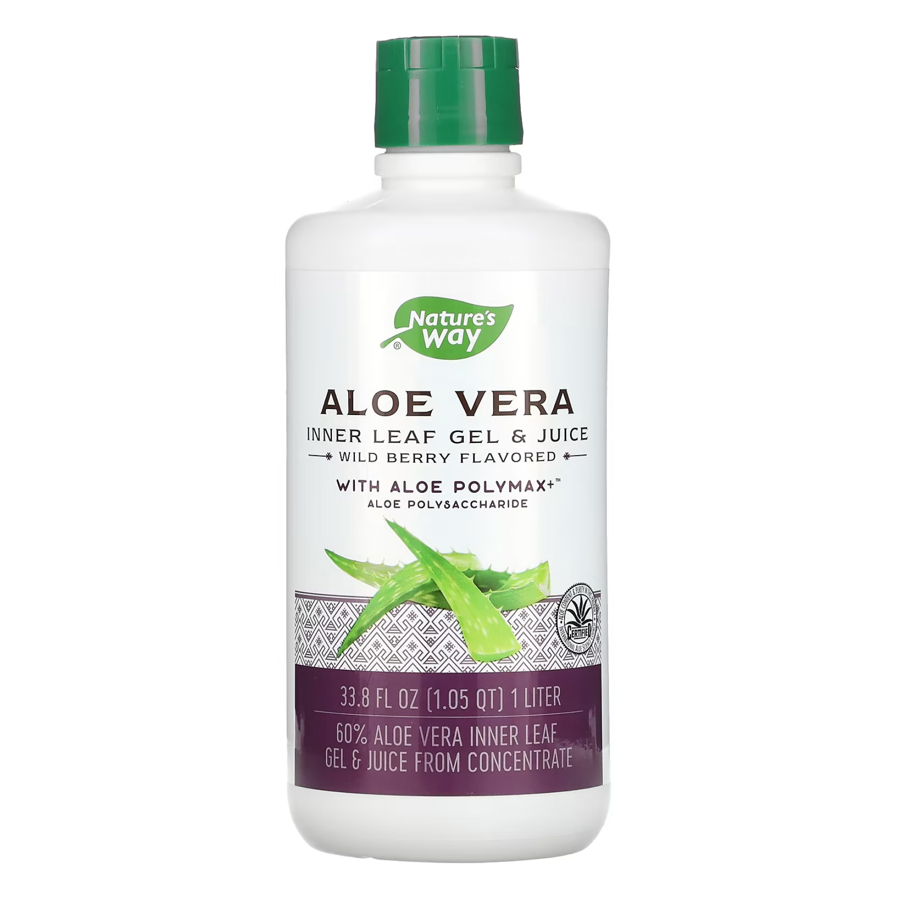 Aloe Vera Gel & Juice (Berry) - 1000 ml фото1