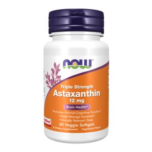 Astaxanthin 12 mg Triple Strength - 60 softgels фото1