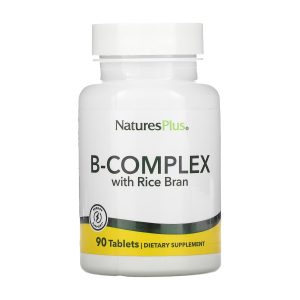 B-Complex with Rice Bran - 90 tabs фото1