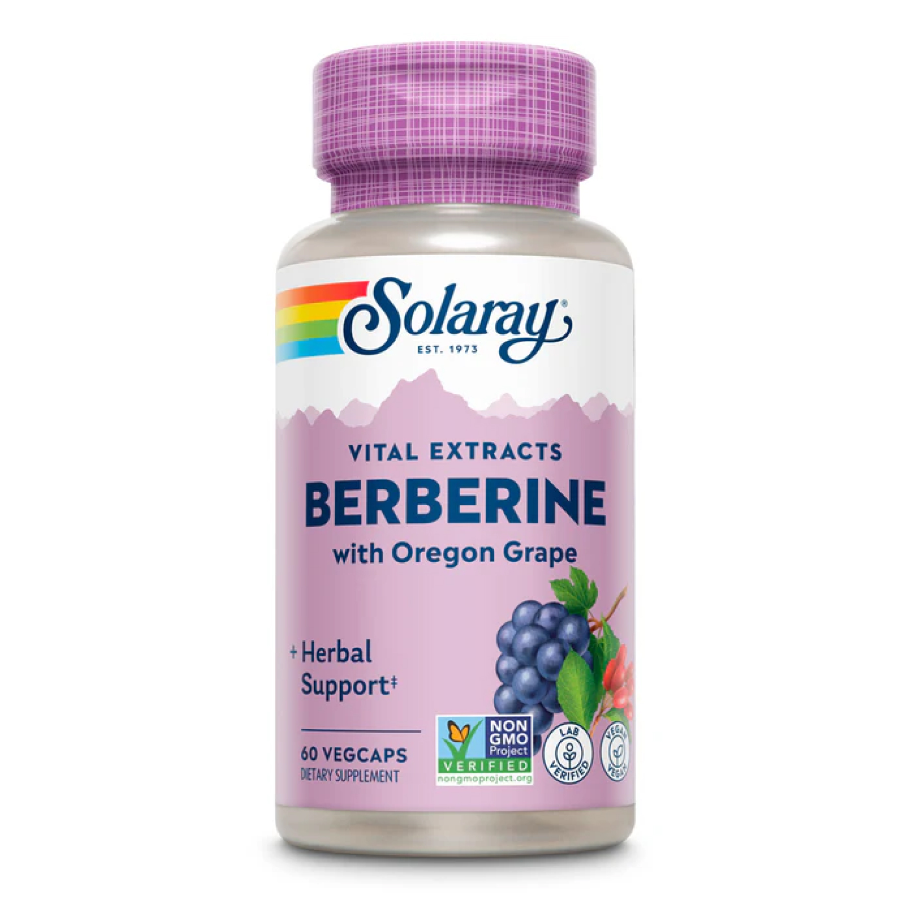 Berberine with Oregon Grape - 60 vcaps фото1