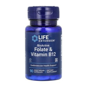 BioActive Folate & Vitamin B12 - 90 vcaps фото1