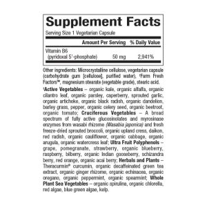 BioCoenzymated Pyridoxal 5'-phosphate 50mg - 30 vcaps фото2