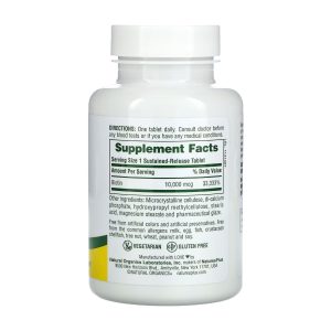 Biotin 10000 mcg - 90 tabs фото2