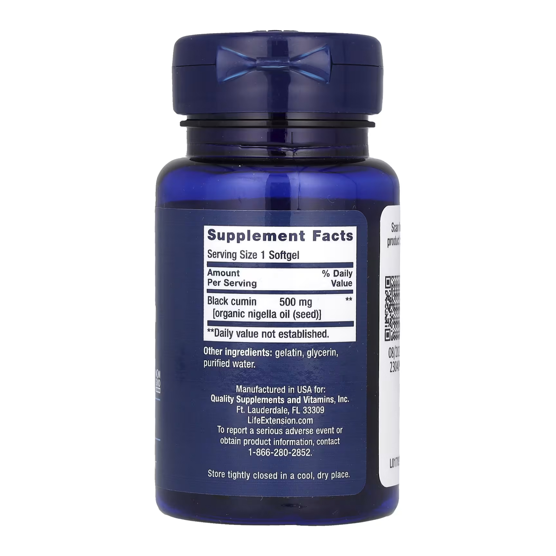 Black Cumin Seed Oil - 60 softgels фото2