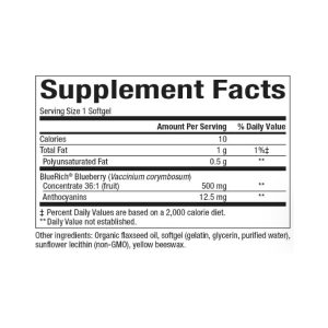 BlueRich 500mg - 90 softgels фото2