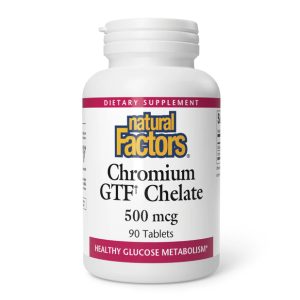 Chromium GTF Chelate 500mcg - 90 tabs фото1
