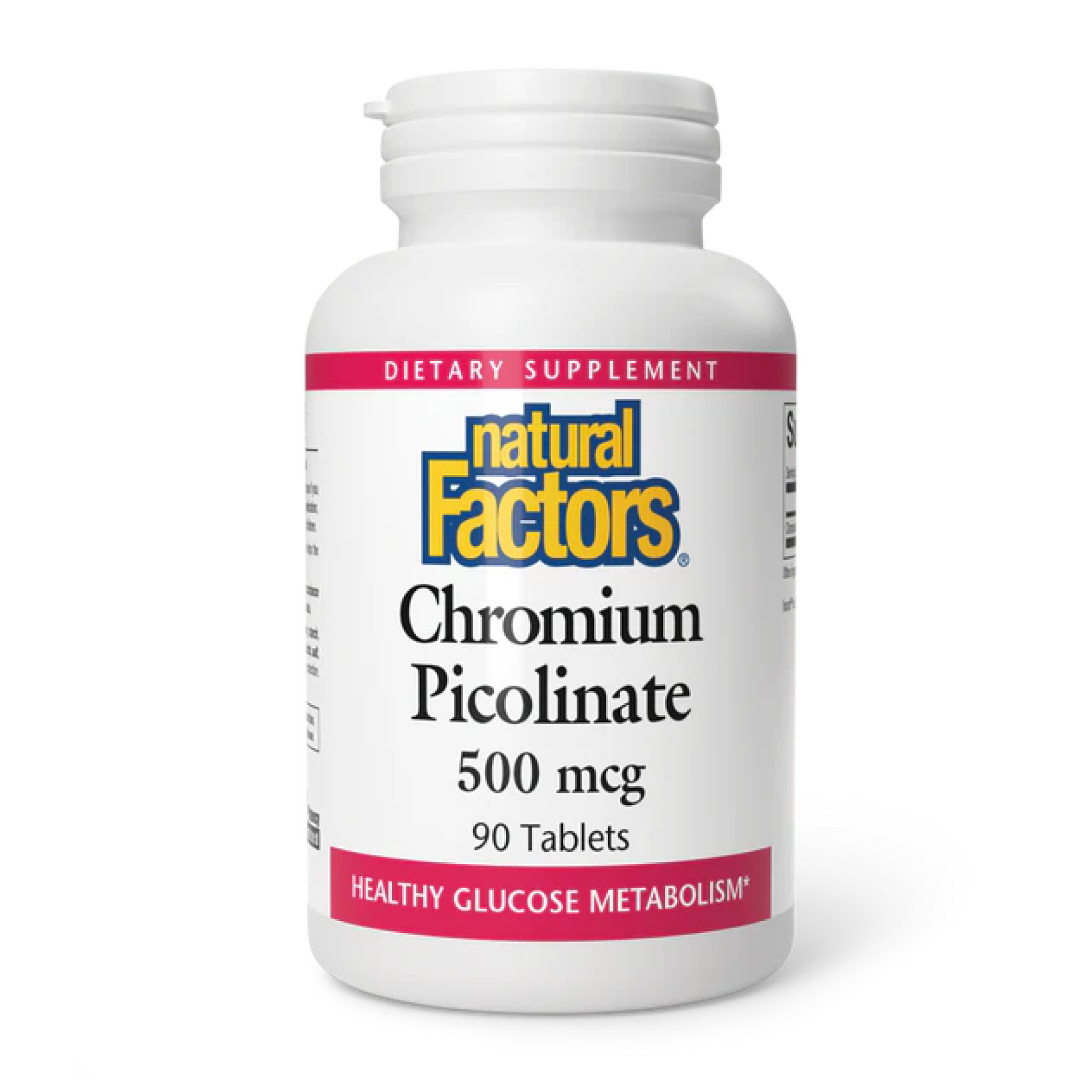 Chromium Picolinate 500mcg - 90 tabs фото1