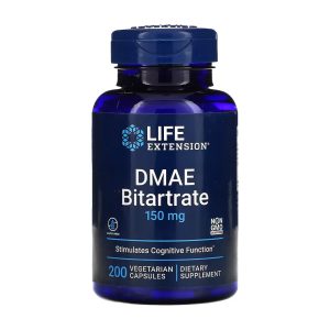 DMAE Bitartrate 150mg - 200 vcaps фото1