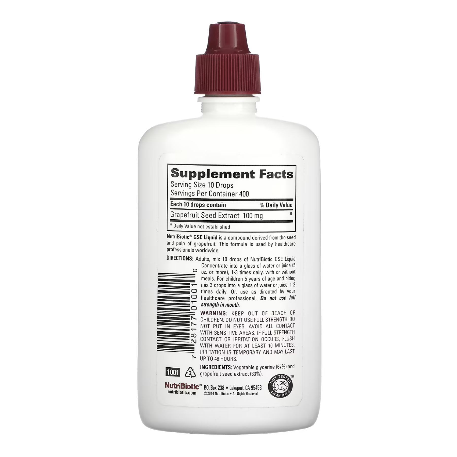 GSE Liquid Concentrate - 118 ml фото2