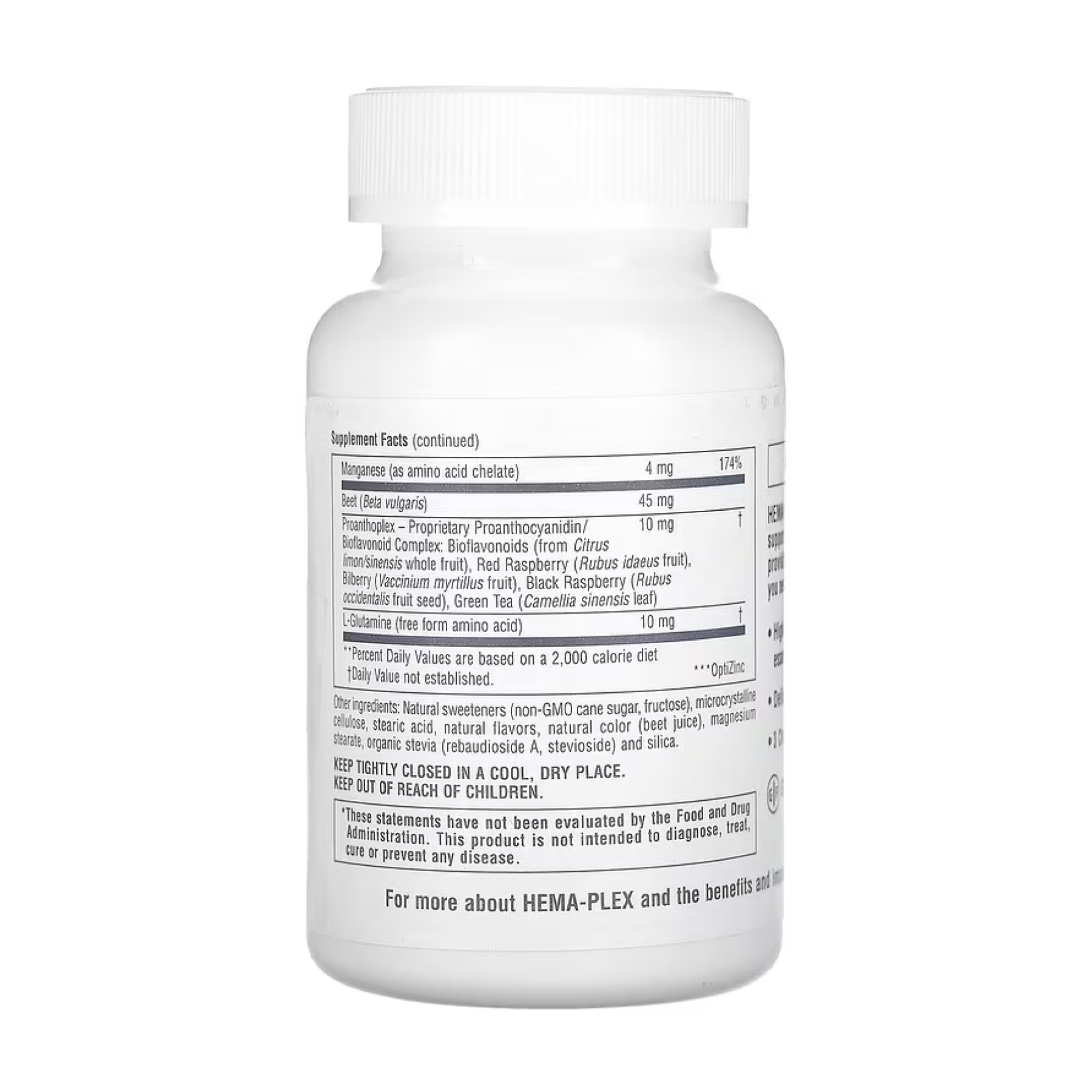 Hema-Plex - 60 chewable tabs фото3