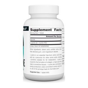 L-Lysine 1000mg - 50 tabs фото2