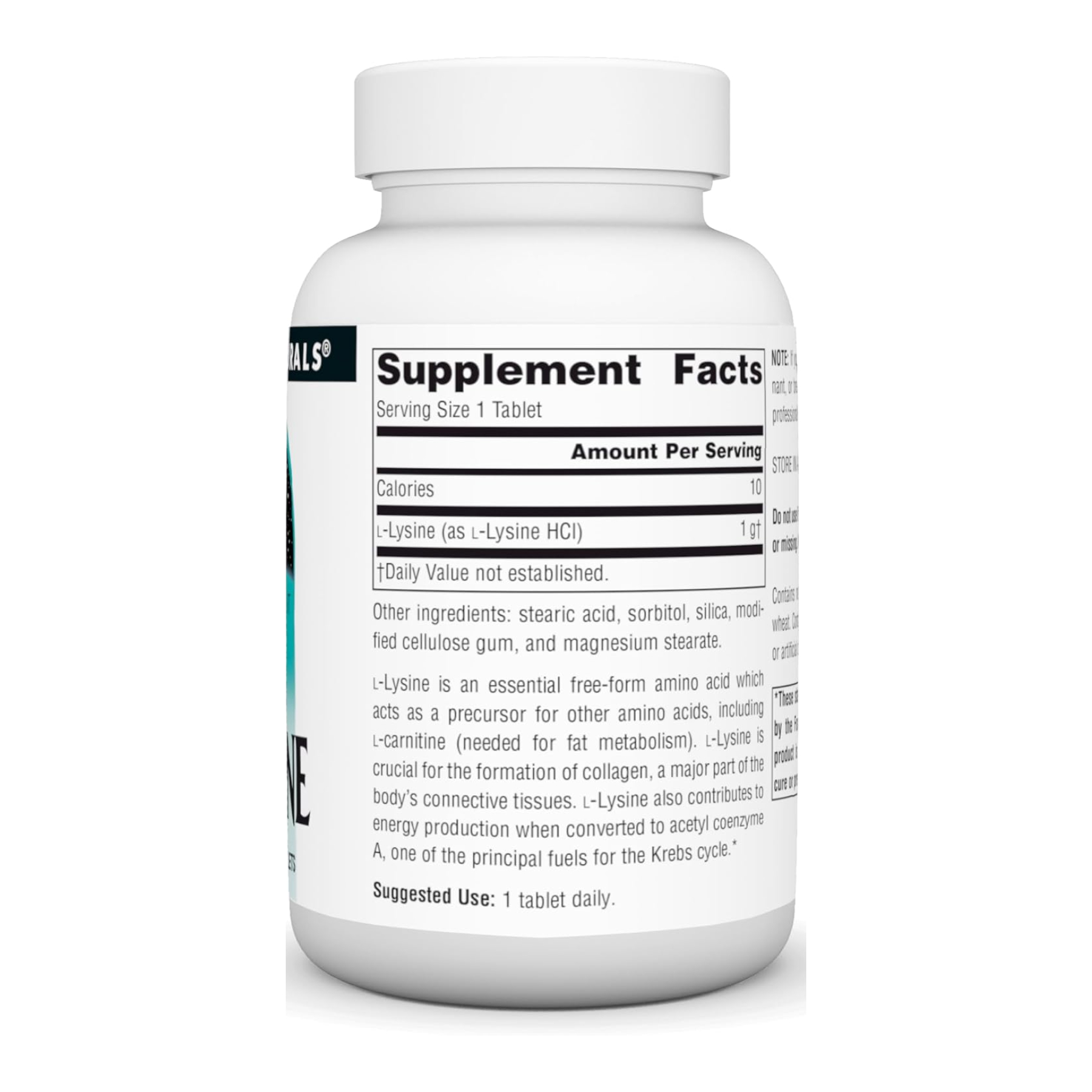 L-Lysine 1000mg - 50 tabs фото2
