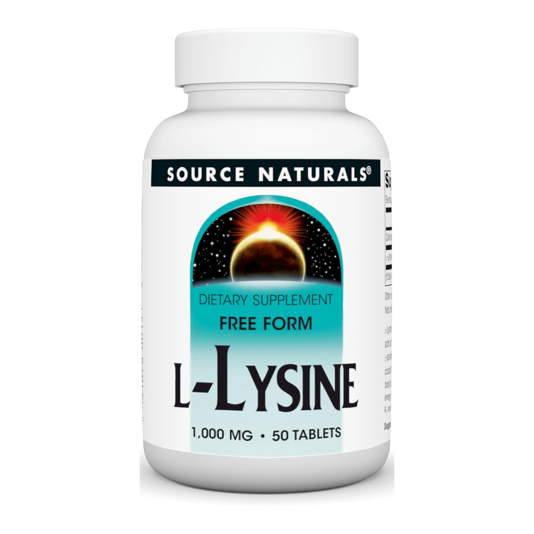 L-Lysine 1000mg - 50 tabs фото1