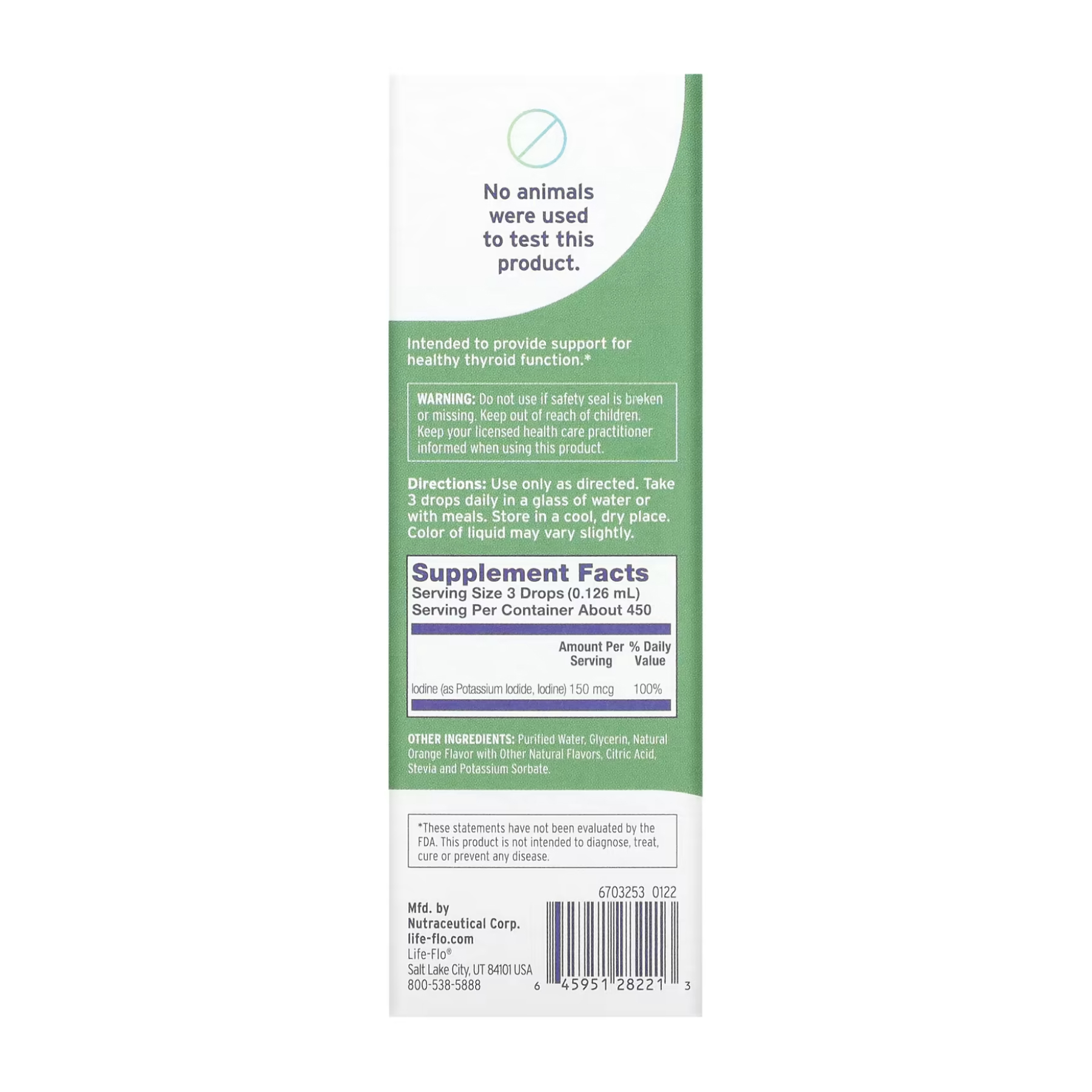 Liquid Iodine Plus - 59 ml Orange фото2