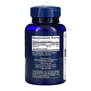 Magnesium (Citrate) 100 mg - 100 vcaps фото2