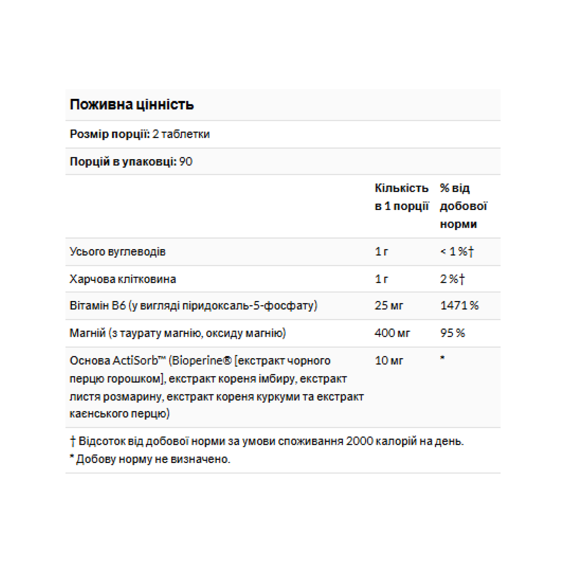 Magnesium Taurate 400mg - 180 tabs фото2