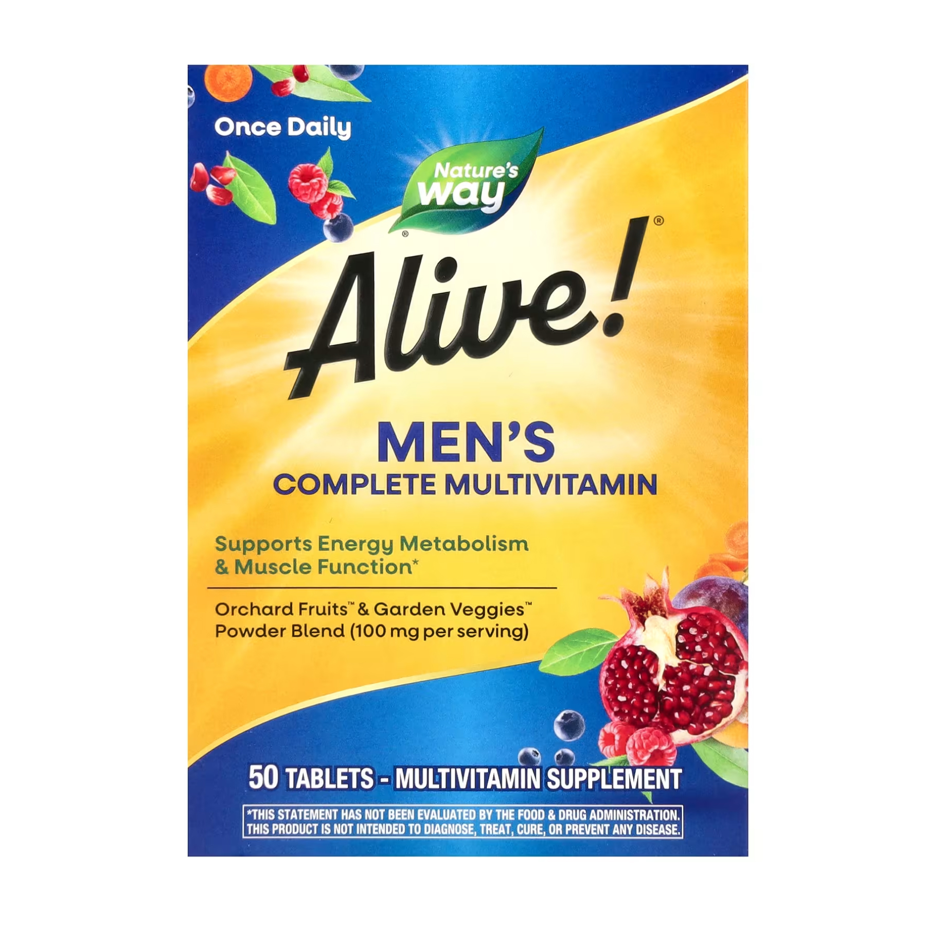 Men's Complete Multivitamin - 50 tabs фото1