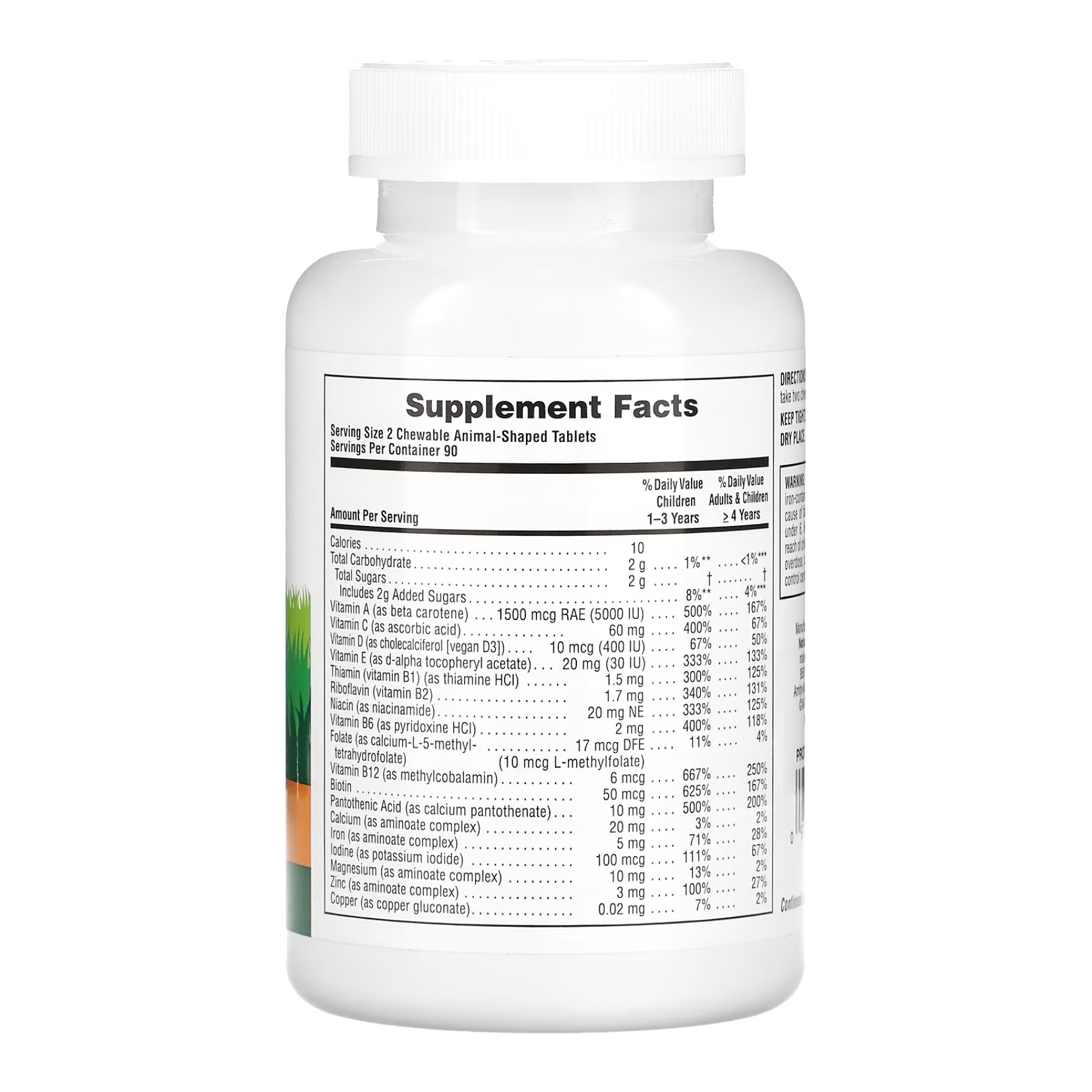 Children’s Multivitamin - 180 tabs Assorted фото2