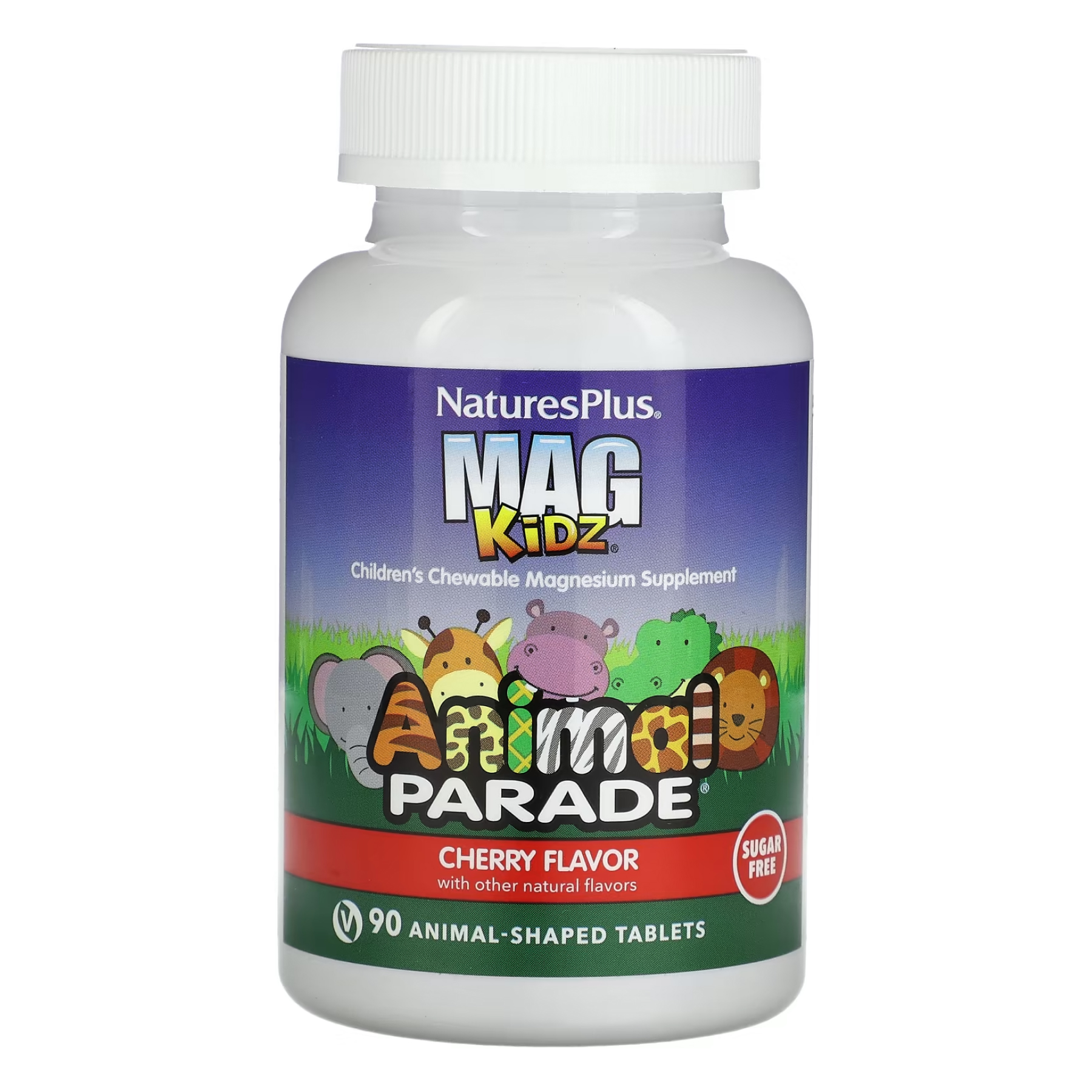 Kids Magnesium Chewable - 90 tabs фото1