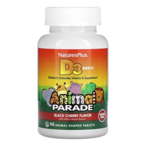 Kids Vit D3 Chewable Sugarfree 500 IU - 90 tabs фото1