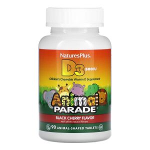 Kids Vit D3 Chewable 500 IU - 90 tabs фото1