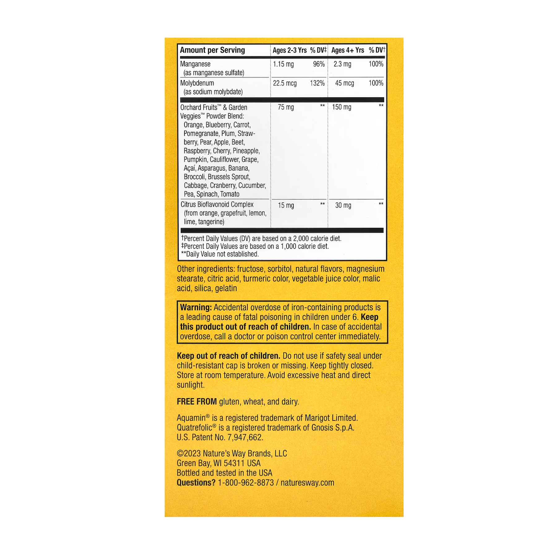 Alive! Children's Chewable Multivitamin - 120 tabs Orange and Berry фото4