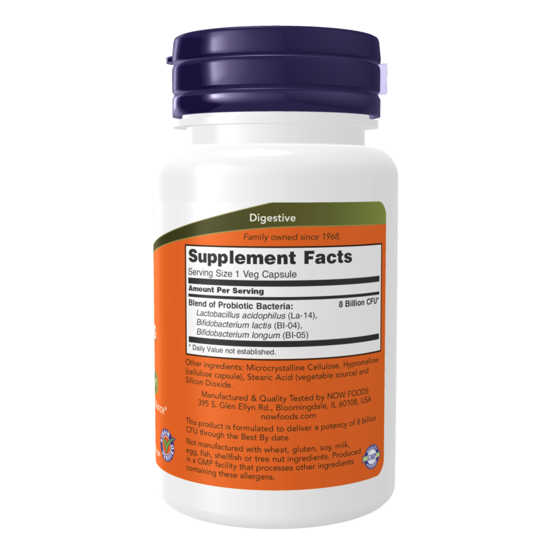 8 Billion Acidophilus & Bifidus - 60 vcaps фото2
