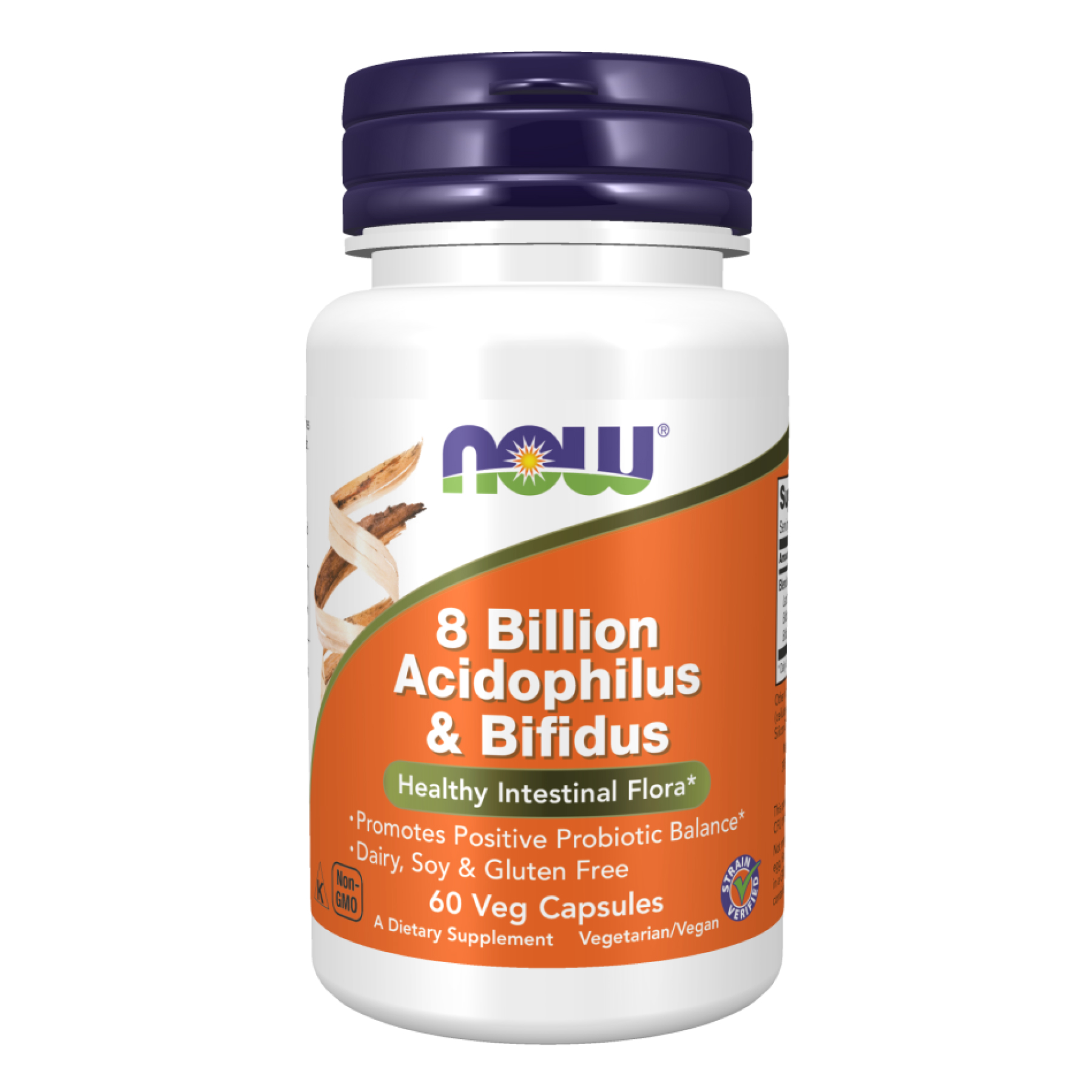 8 Billion Acidophilus & Bifidus - 60 vcaps фото1