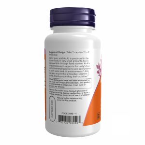 Alpha Lipoic Acid 100mg - 60vcaps фото3