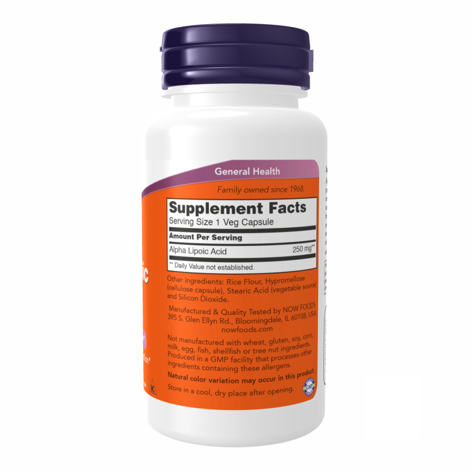 Alpha Lipoic Acid 250 mg - 60 vcaps фото2