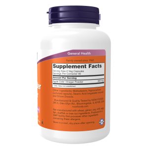 Apple Cider Vinegar 450 mg - 180 vcaps фото2