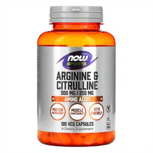 Arginine 500mg Citruline 250mg - 120 vcaps фото1