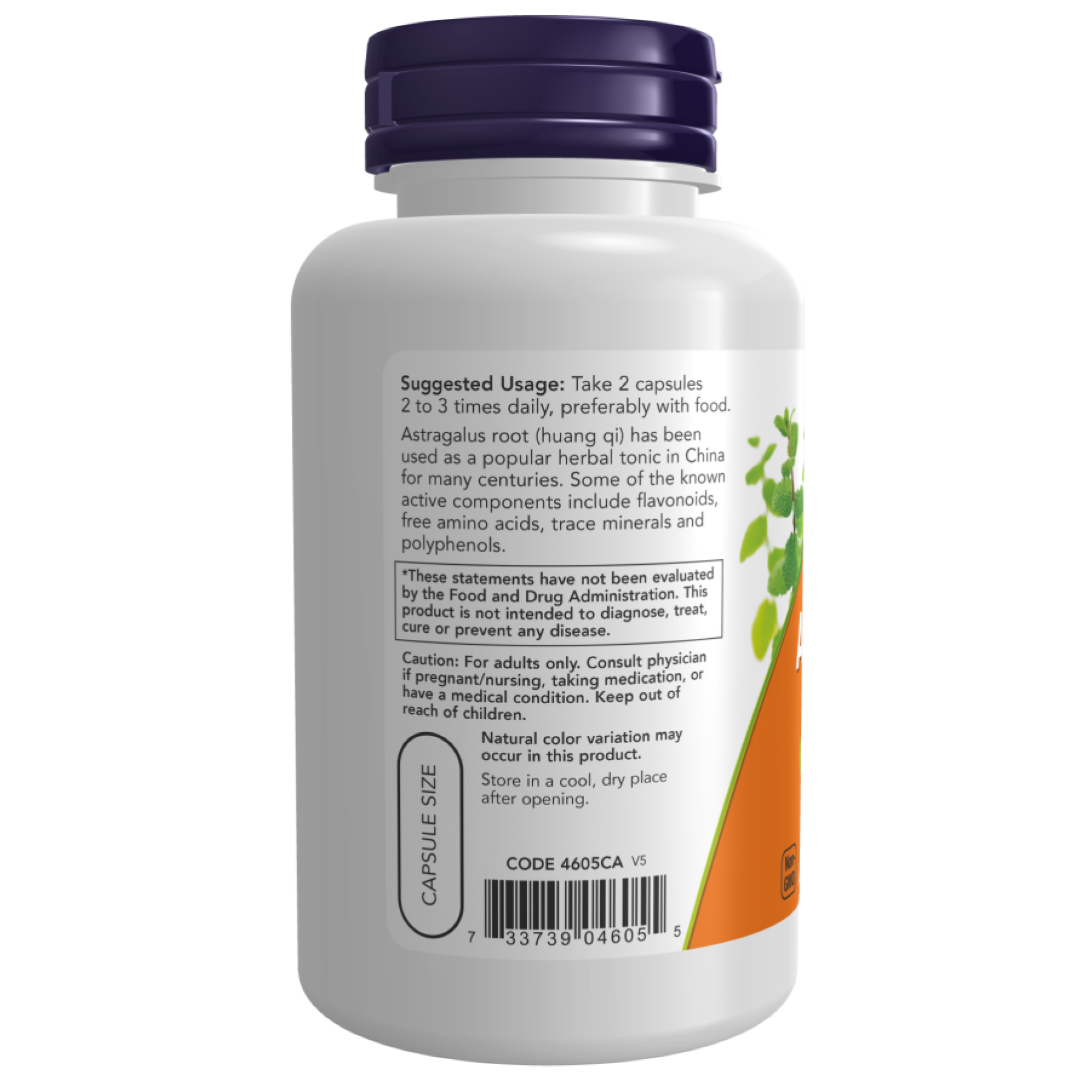 Astragalus 500 mg - 100 vcaps фото3