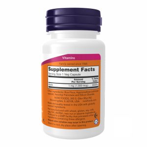 BIOTIN 1000mcg - 100 vcaps фото2
